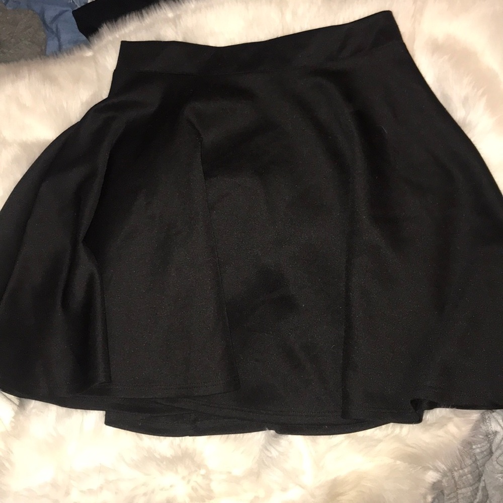 Black Skater Skirt